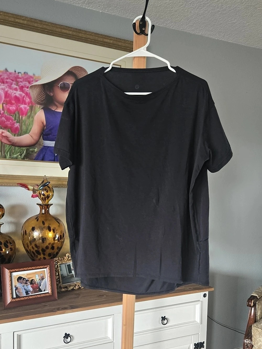 Lululemon Sculpt Short-Sleeve Shirt Black Short Sleeve Tee